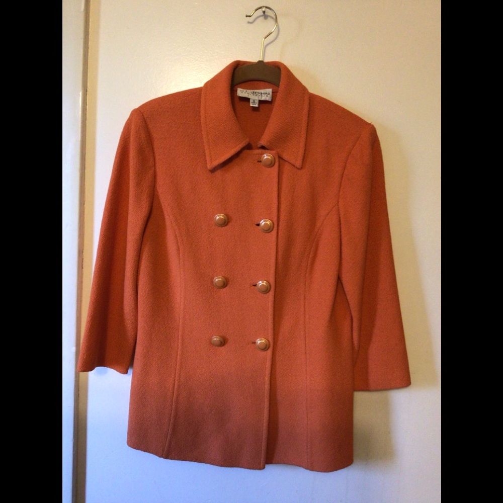 St. John collection double breasted jacket